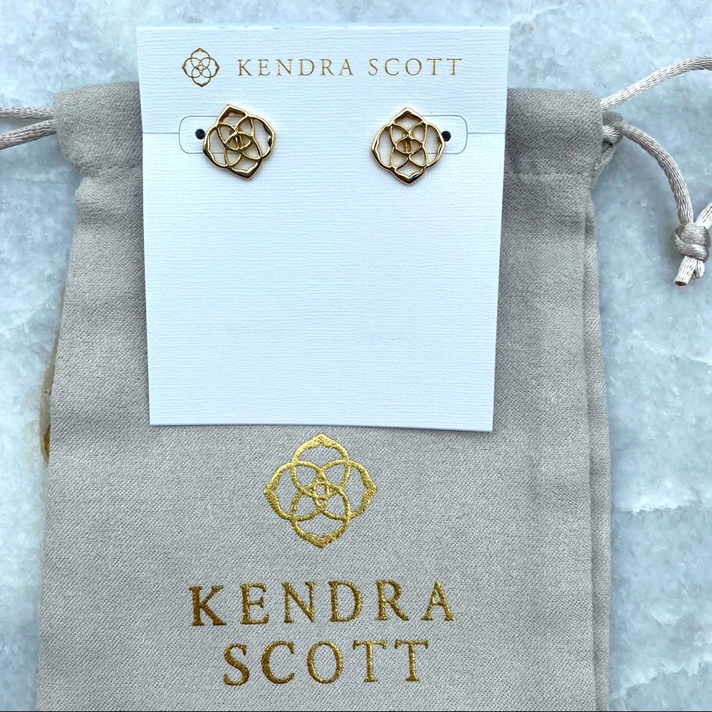 Kendra Scott Dira Stud Earrings In Gold